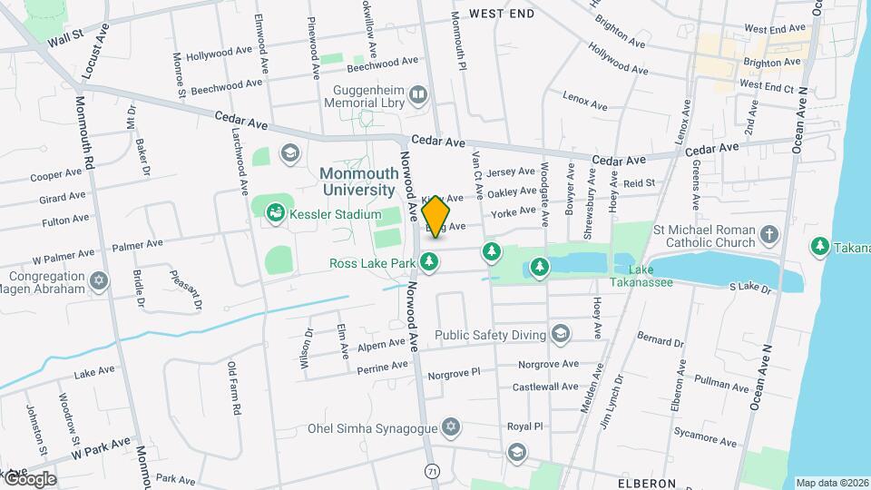 19 Clarence Ave Map and Location Details