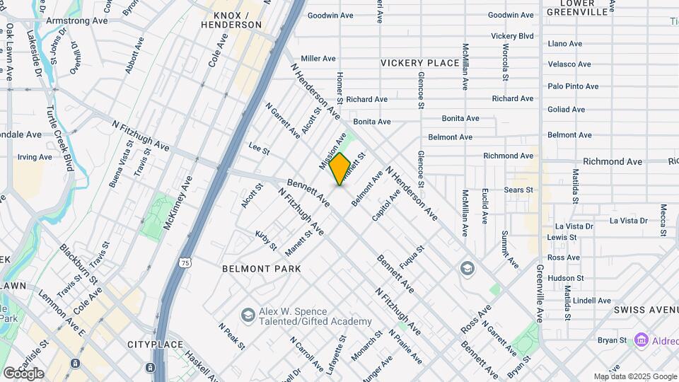 5026 Manett St Mapa y Detalles de la Ubicación