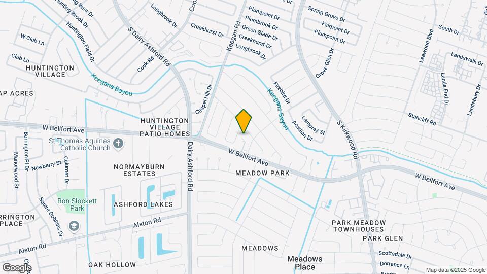 11503 Meadow Ln Map and Location Details