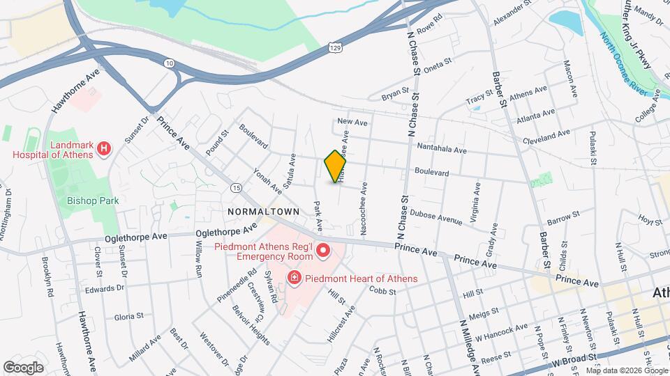 165 Hiawassee Ave Mapa y Detalles de la Ubicación