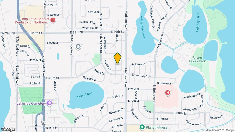 2456 Silver Fir Ave Map and Location Details