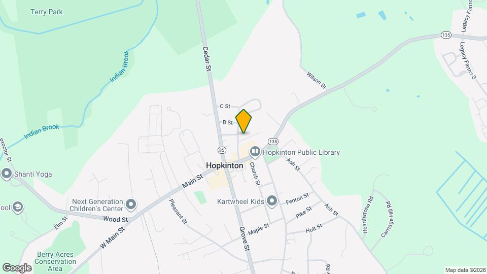 3 Claflin St Map and Location Details