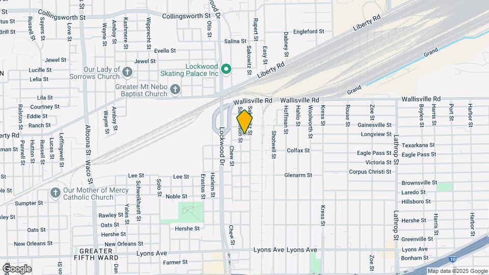 5705 Sudan St Map and Location Details
