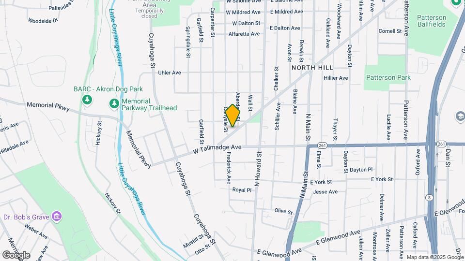 87 W Cuyahoga Falls Ave Map and Location Details