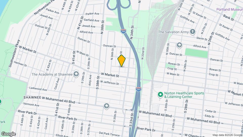 3416 W Main St Map and Location Details