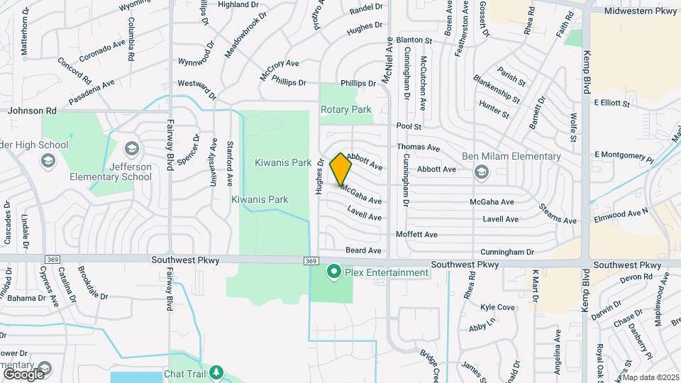 4125 McGaha Ave Map and Location Details