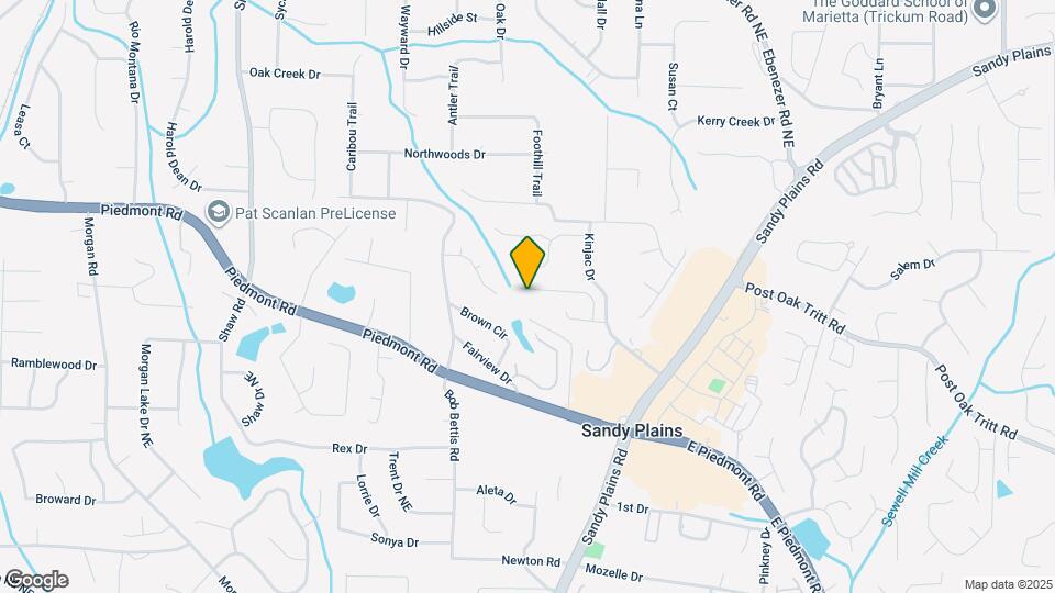 2733 Ashbury Point Ln Map and Location Details