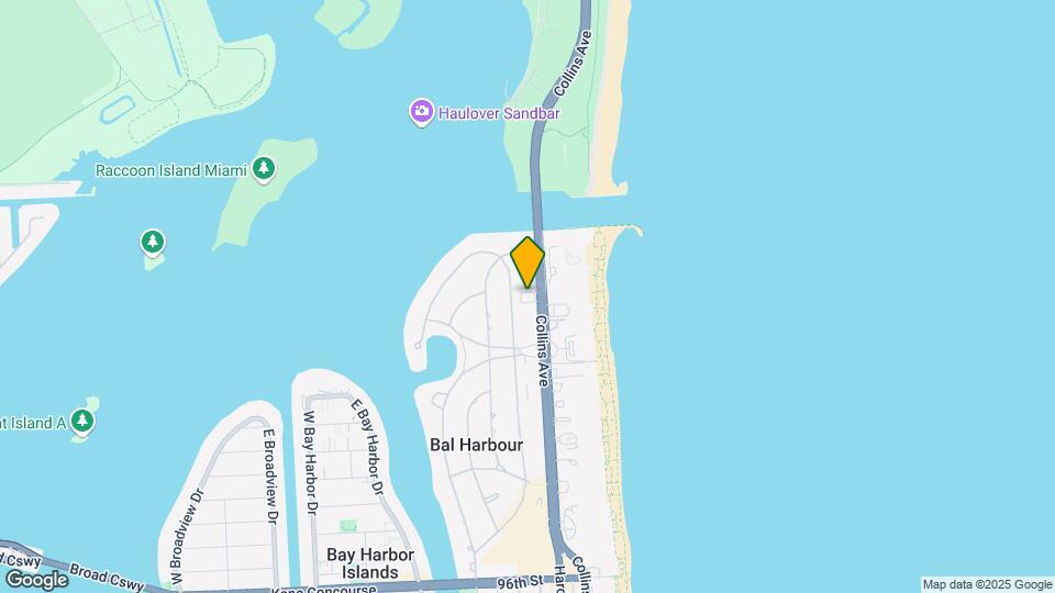 10240 Collins Ave Map and Location Details
