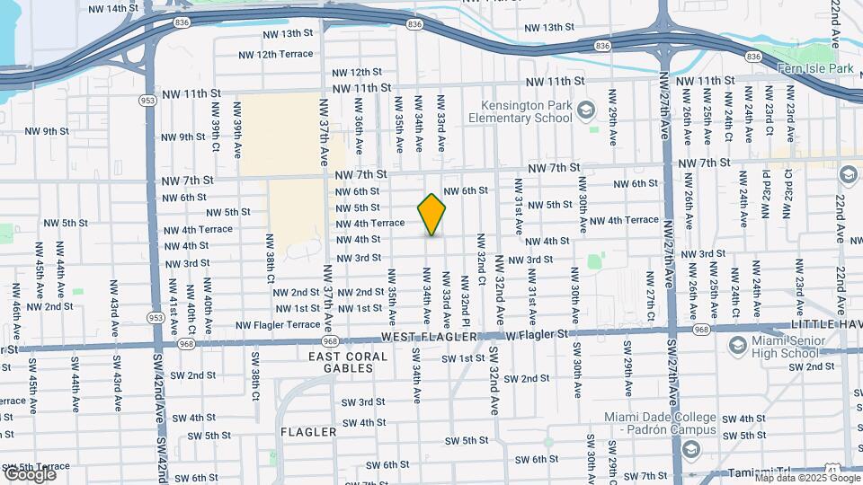 3330 NW 4th St Map and Location Details