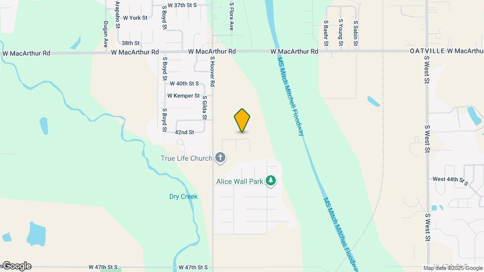 5350 W 42nd St S Mapa y Detalles de la Ubicación