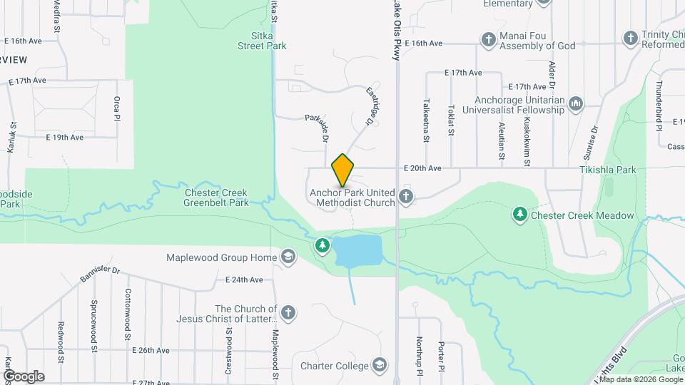 2045 Eastridge Dr Map and Location Details