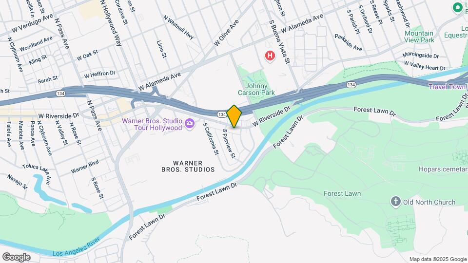 3012 W Riverside Dr Map and Location Details