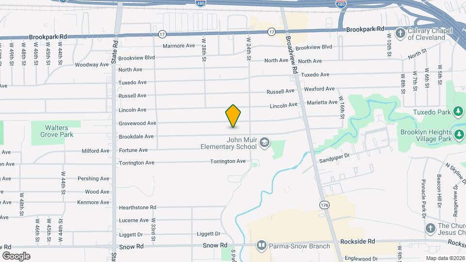 2438 Brookdale Ave Map and Location Details