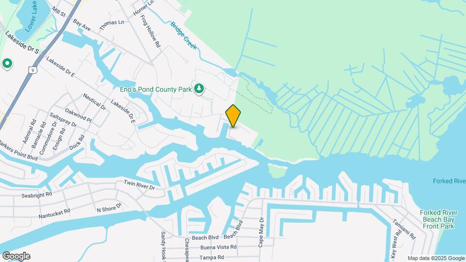 336 E Lacey Rd Map and Location Details