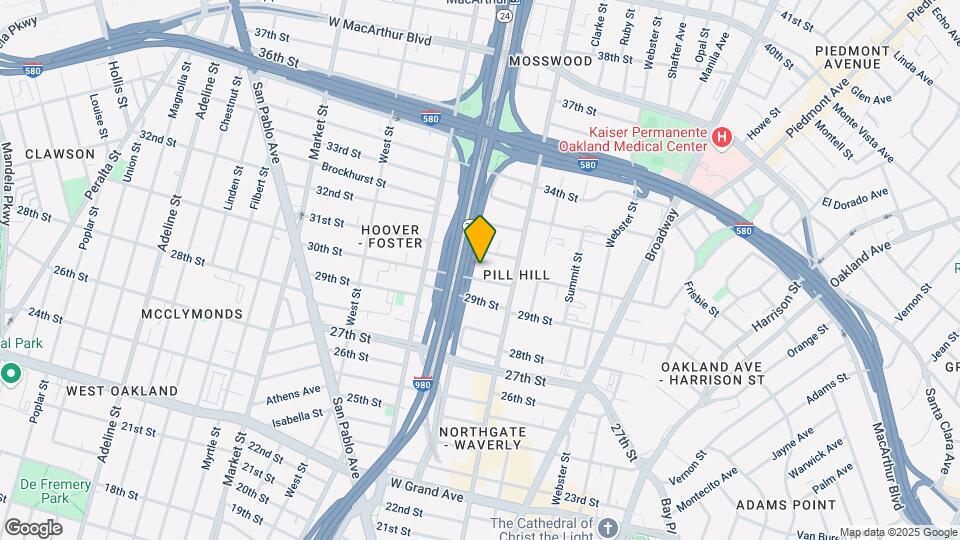 546 30th St Map and Location Details