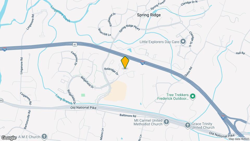 9114 Ridgefield Ln Map and Location Details