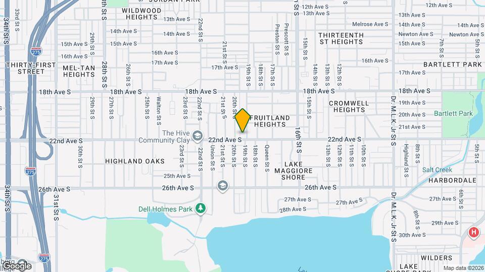 1911 22nd Ave S Map and Location Details