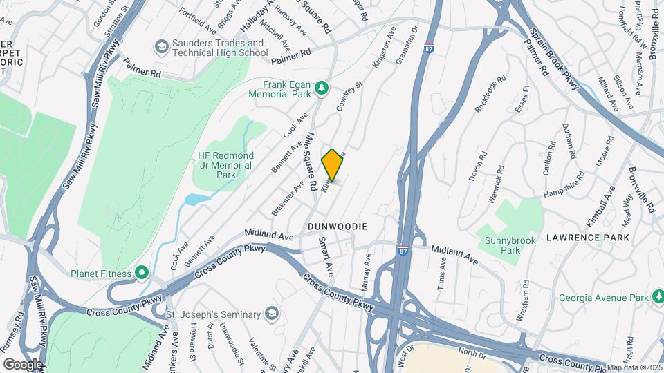 226 Kingston Ave Map and Location Details