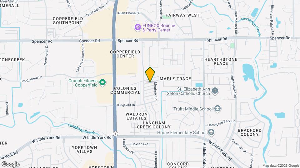 15337 Falmouth Ave Map and Location Details