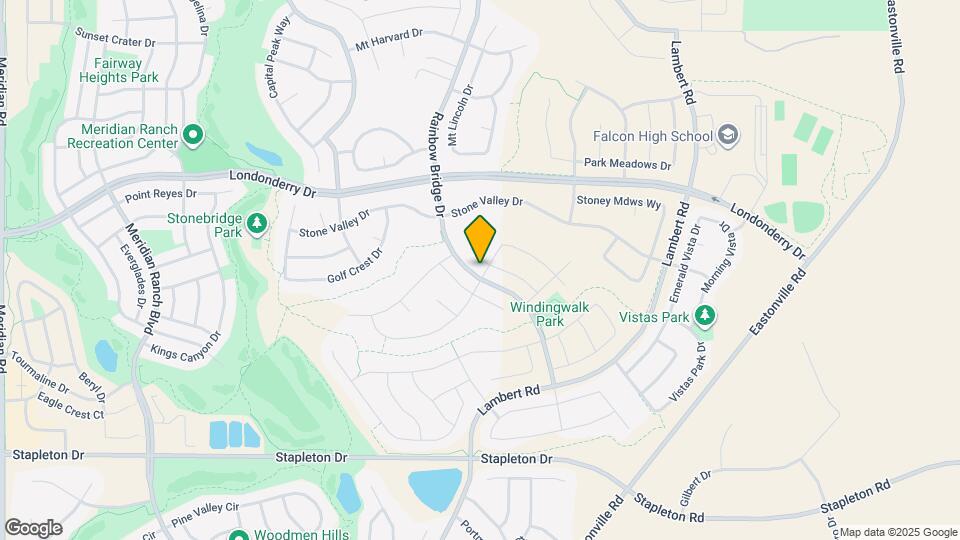 9924 Meridian Hills Trl Map and Location Details