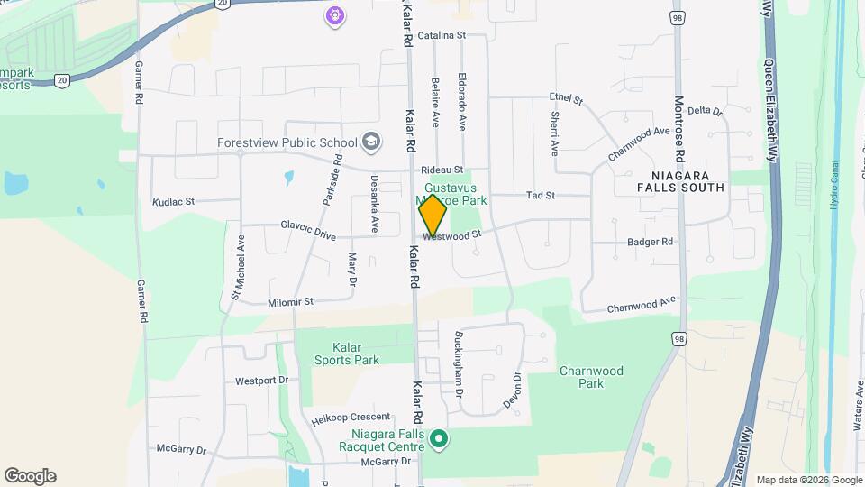 8230 Westwood St Map and Location Details