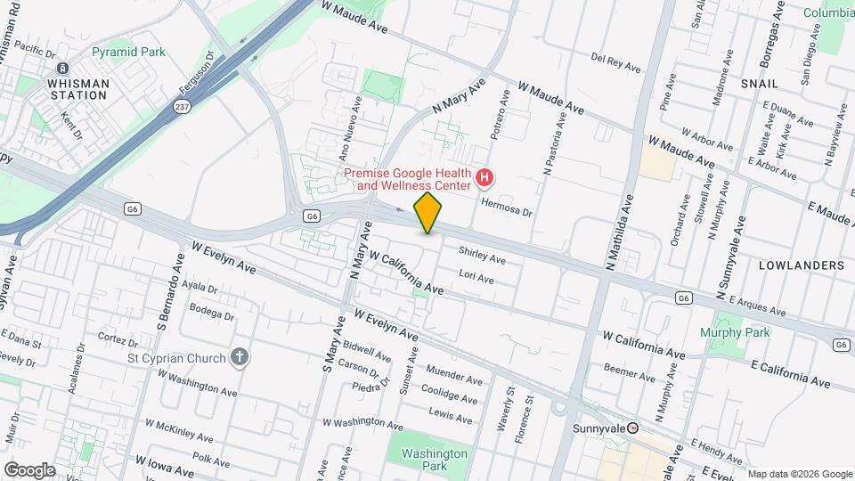 959 La Mesa Terrace Map and Location Details