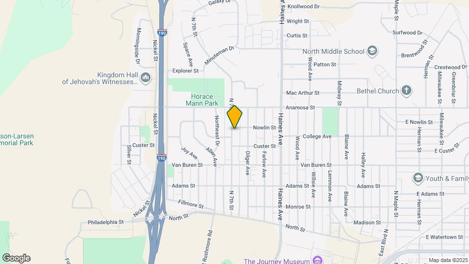 1020 N 7th St Mapa y Detalles de la Ubicación