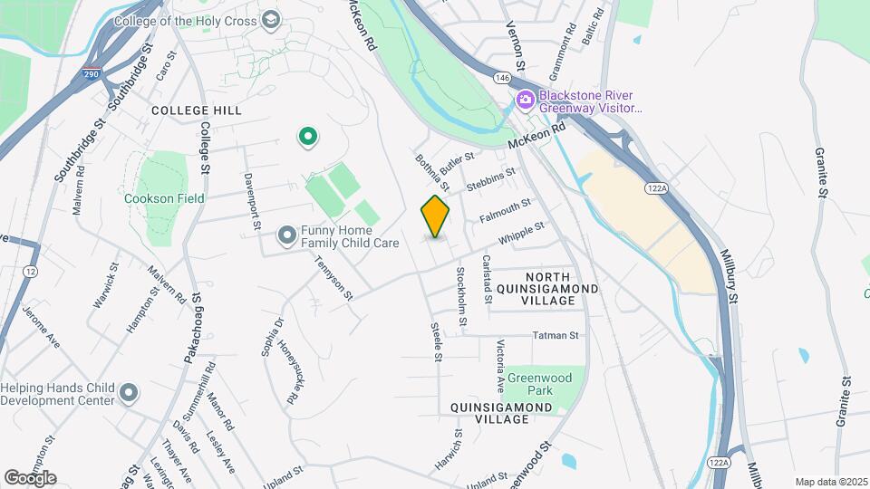 8 Beckman St Map and Location Details