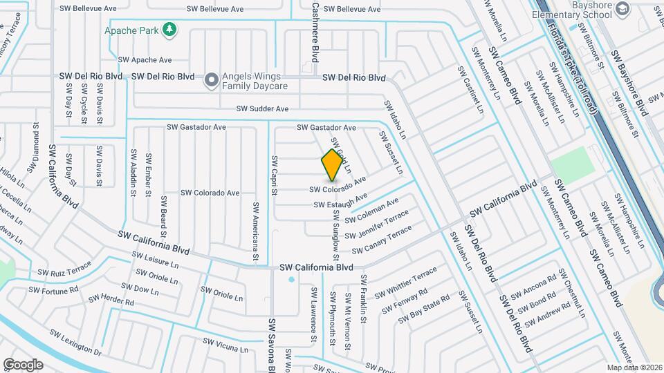 1992 SW Sunglow St Map and Location Details