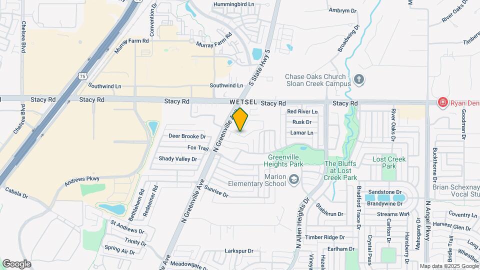 1737 Redding St Map and Location Details