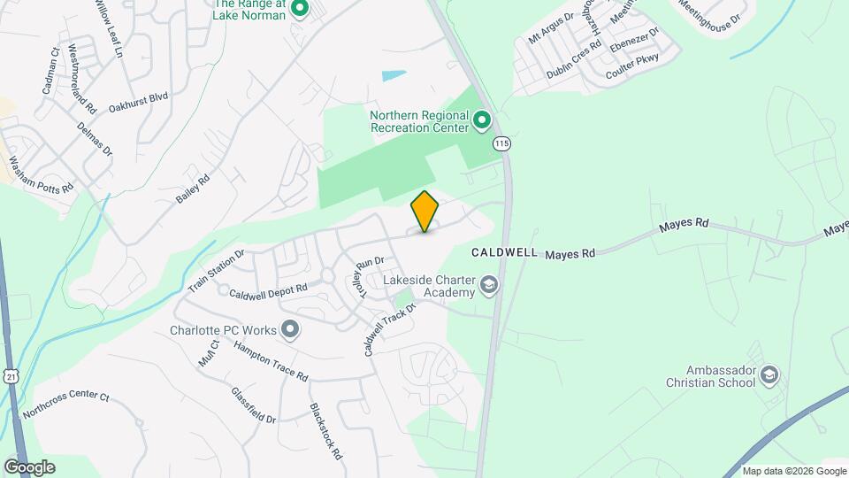 10410 Caldwell Depot Rd Map and Location Details