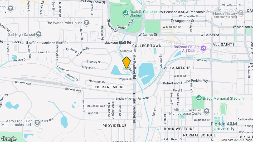 1345 Airport Dr Map and Location Details