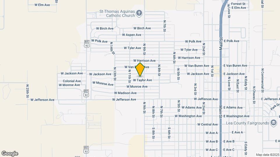 910 W Taylor Ave Map and Location Details