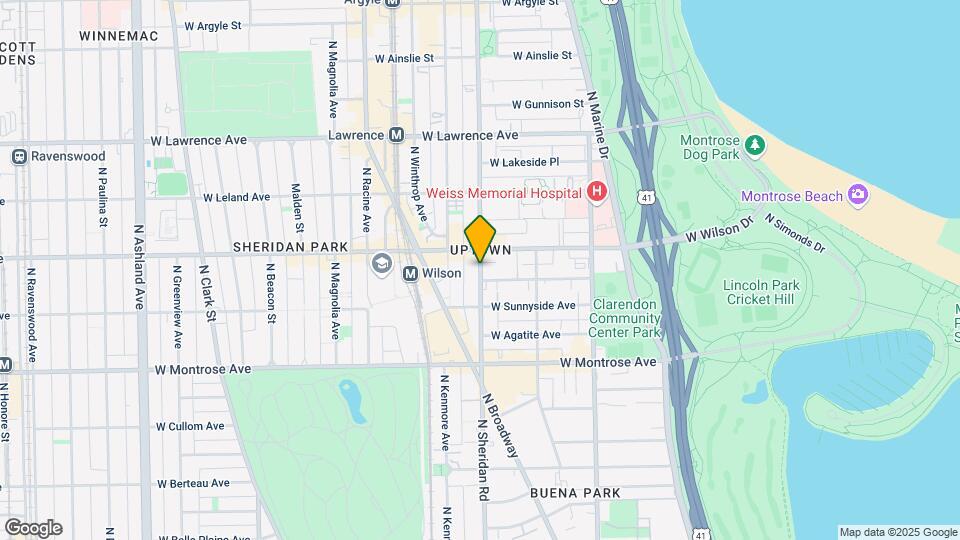 4550 N Sheridan Rd Map and Location Details