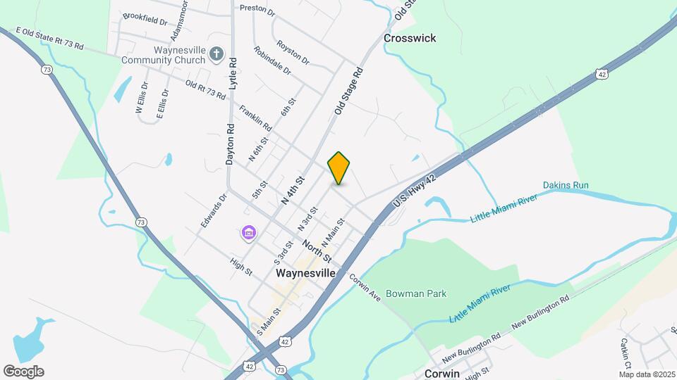 276 Franklin Rd Mapa y Detalles de la Ubicación