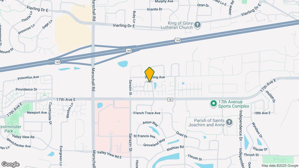 1945 Mockingbird Ave Map and Location Details