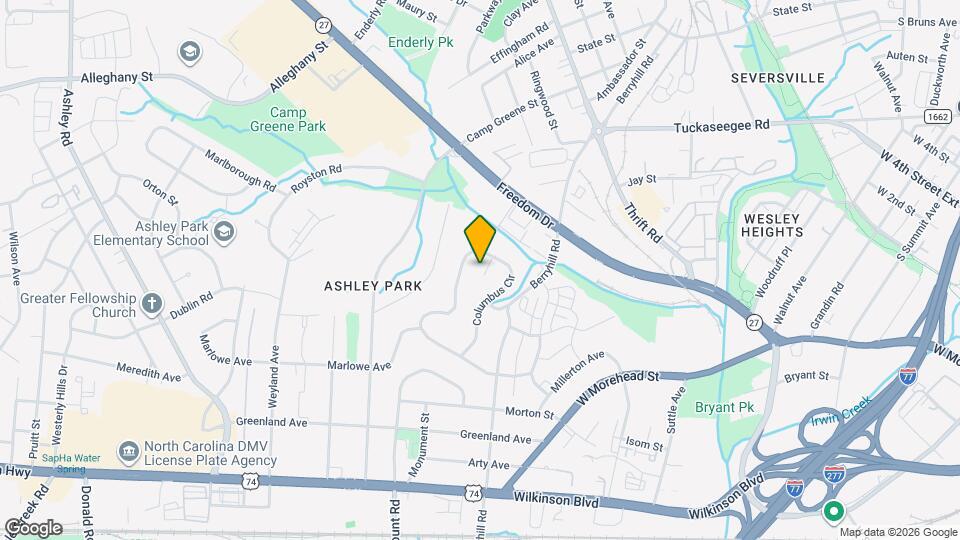 1516 Princess Pl Map and Location Details