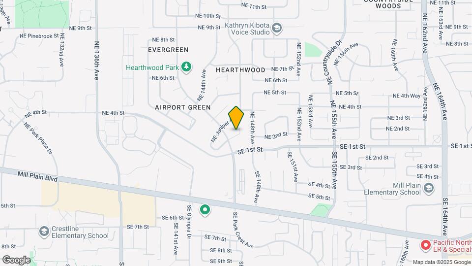 14616 NE Coast Pine Ct Map and Location Details