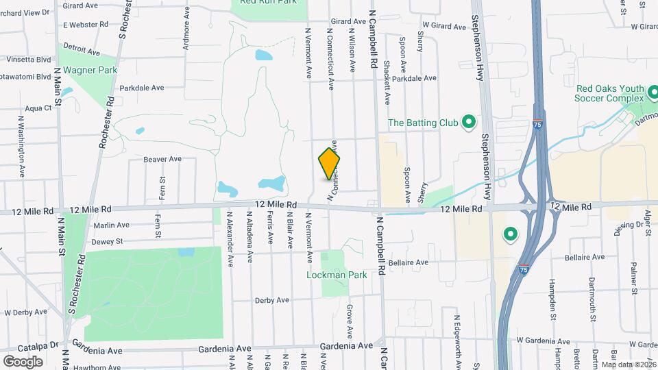 1907 N Connecticut Ave Map and Location Details