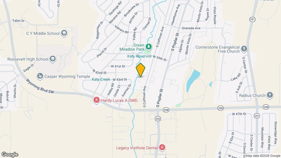 1550 Aryn Ln Map and Location Details