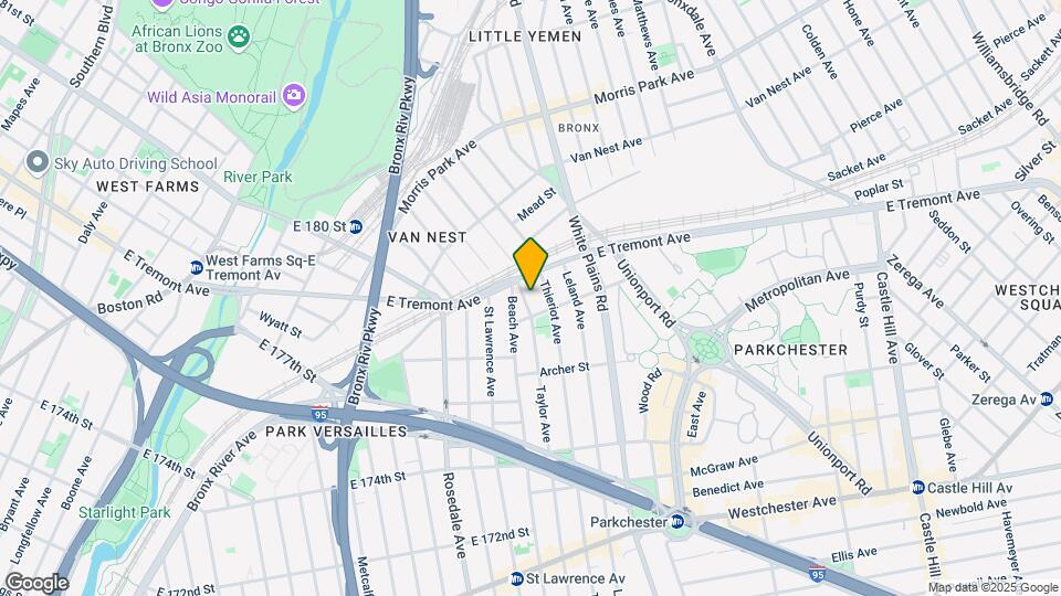 1576 Taylor Ave Map and Location Details