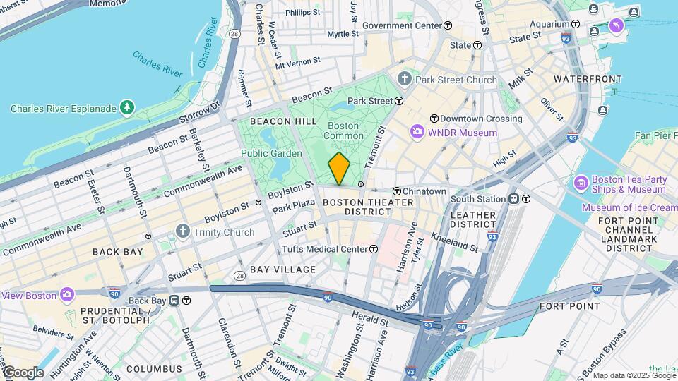 132 Boylston St Map and Location Details