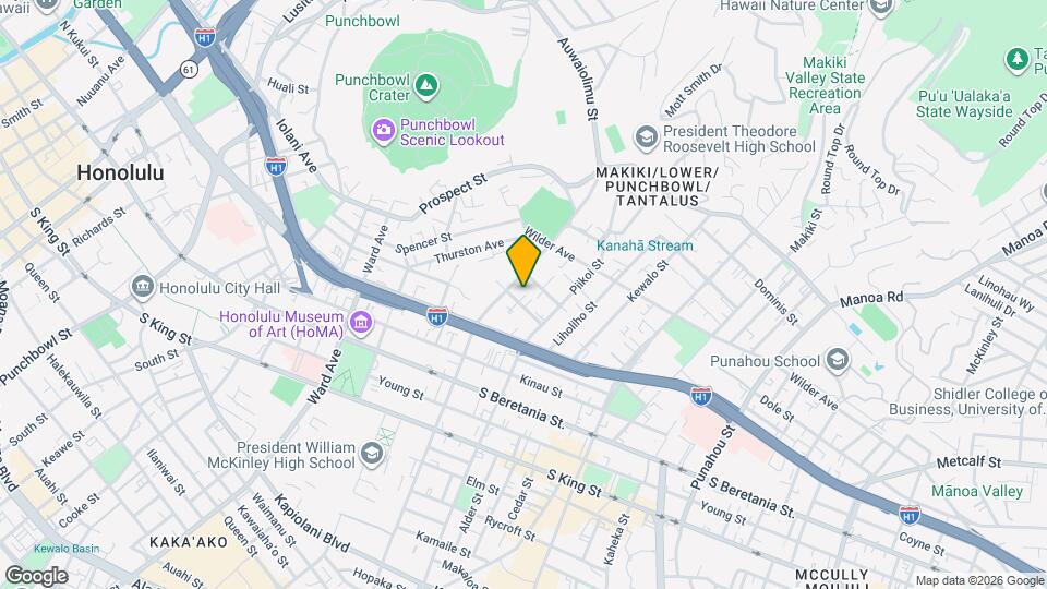 1120 Hassinger St Map and Location Details