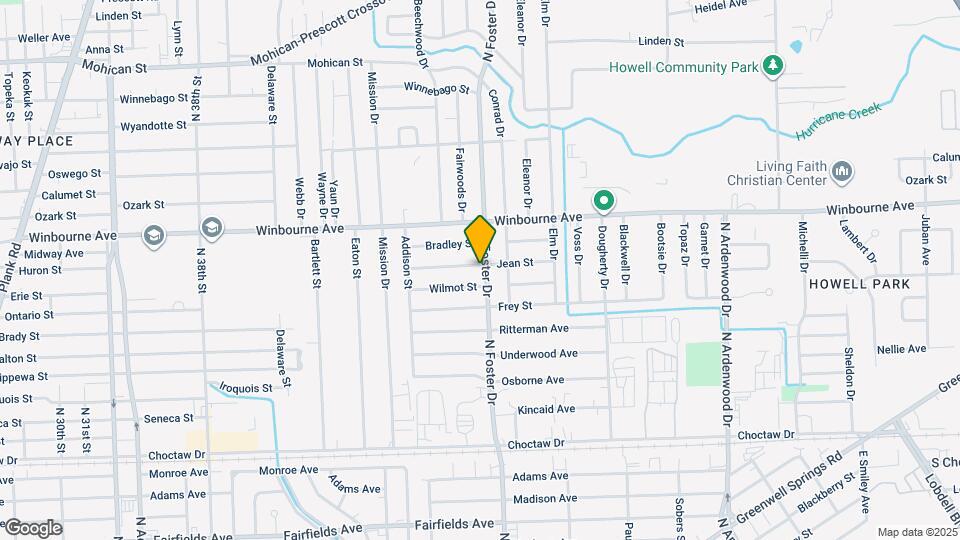 4978 Jean St Map and Location Details