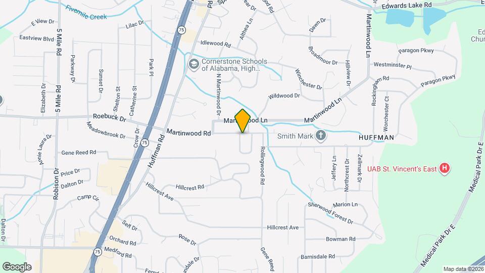 831 Martinwood Rd Mapa y Detalles de la Ubicación