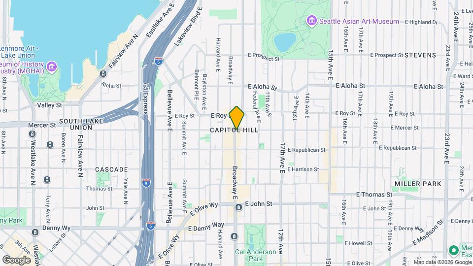 530 Broadway E Map and Location Details