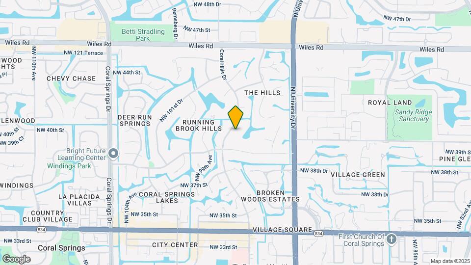 4031 Coral Hills Dr Map and Location Details