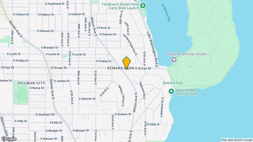 5417 S Orcas St Map and Location Details