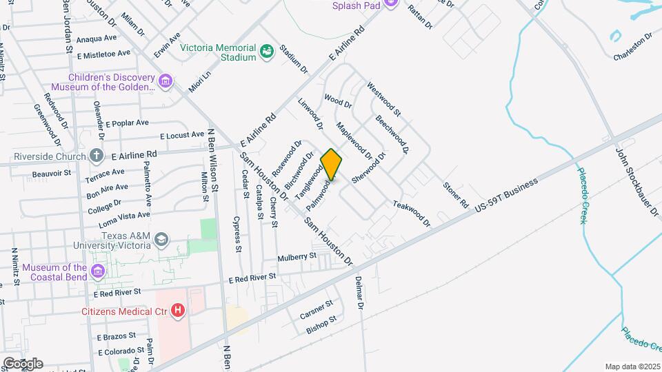 302 Palmwood Dr Map and Location Details