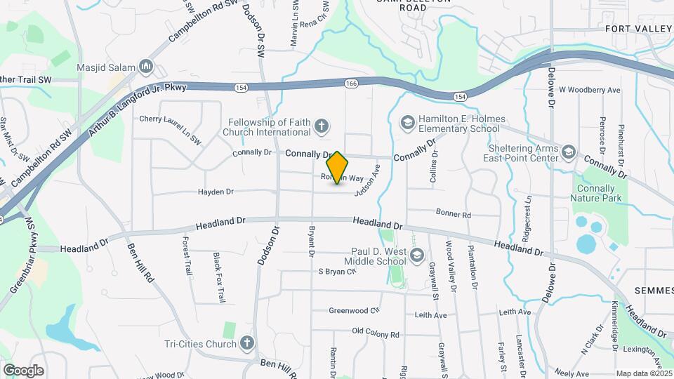 2513 Judson Ave Map and Location Details